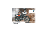 BMW G650GS - Navod na pouzivanie EN 2014